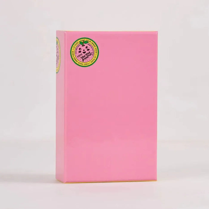 Flat Pink Grapefruit 81 Piece Round Jigsaw Puzzle Le Puzz - for just $24.99! 