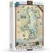 Flathead Lake 1000 Piece Jigsaw Puzzle Xplorer Maps - for just $24.99! 