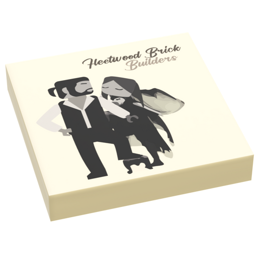 Fleetwood Brick, Builder Music Album Cover (2x2 Tile) (LEGO) - Premium Custom Printed - Just $1.50! Shop now at Retro Gaming of Denver
