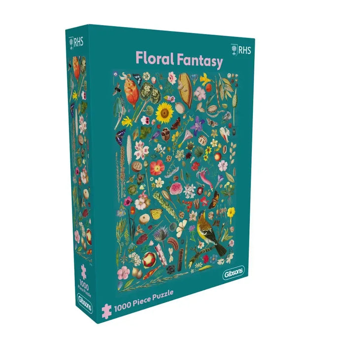 Floral Fantasy 1000 Piece Jigsaw Puzzle Gibsons - for just $24.99! 