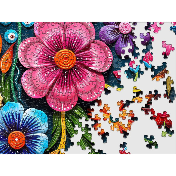 Floral Fiesta 1000 Piece Jigsaw Puzzle Springbok - for just $19.99! 