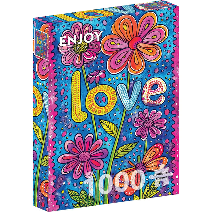 Floral Love 1000 Piece Jigsaw Puzzle Enjoy - for just $24.99! 