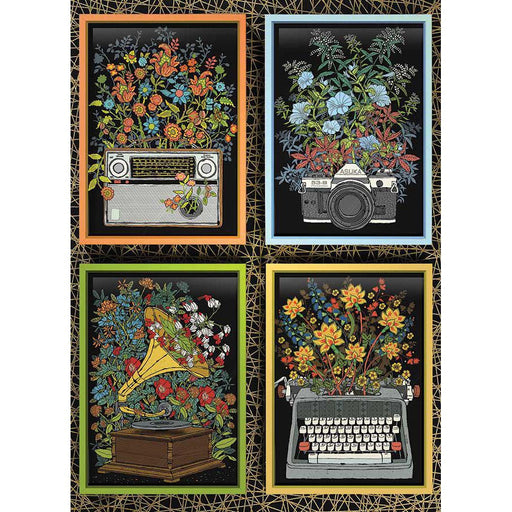 Floral Objects 1000 Piece Jigsaw Puzzle Cobble Hill - for just $19.99! 