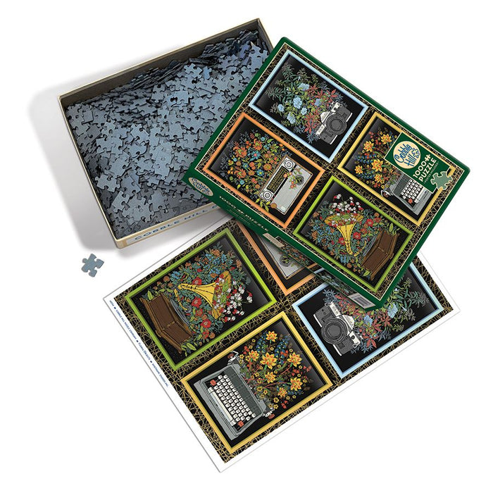 Floral Objects 1000 Piece Jigsaw Puzzle Cobble Hill - for just $19.99! 