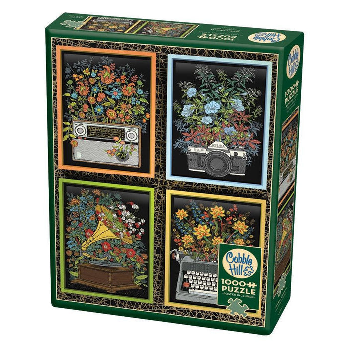 Floral Objects 1000 Piece Jigsaw Puzzle Cobble Hill - for just $19.99! 