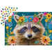 Floral Raccoon 1000 Piece Jigsaw Puzzle Enjoy - for just $24.99! 