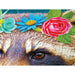 Floral Raccoon 1000 Piece Jigsaw Puzzle Enjoy - for just $24.99! 