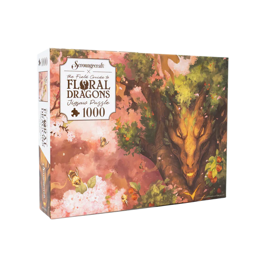 The Field Guide to Floral Dragons - Majestic Apple Tree Dragon - 1000pc Puzzle - for just $19.99! 