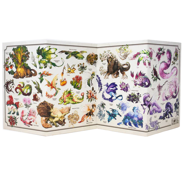 The Field Guide to Floral Dragons - Game Master Screen - for just $14.99! 