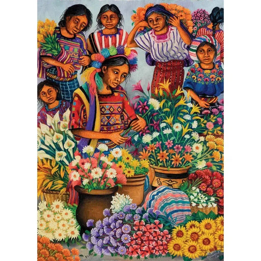 Flores 500 Piece Premium Jigsaw Puzzle Art & Fable - for just $27.99! 