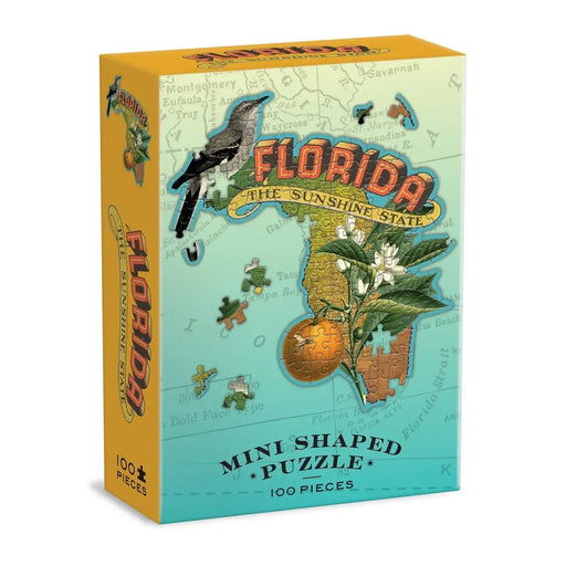 Florida 100 Piece Mini Shaped Jigsaw Puzzle Galison - for just $7.99! 