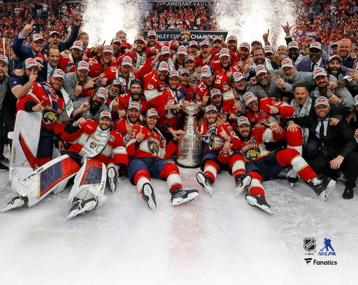 Florida Panthers 2024 Stanley Cup Champions Team Celebration 8" x 10" Hockey Photo - for just $9.99! 