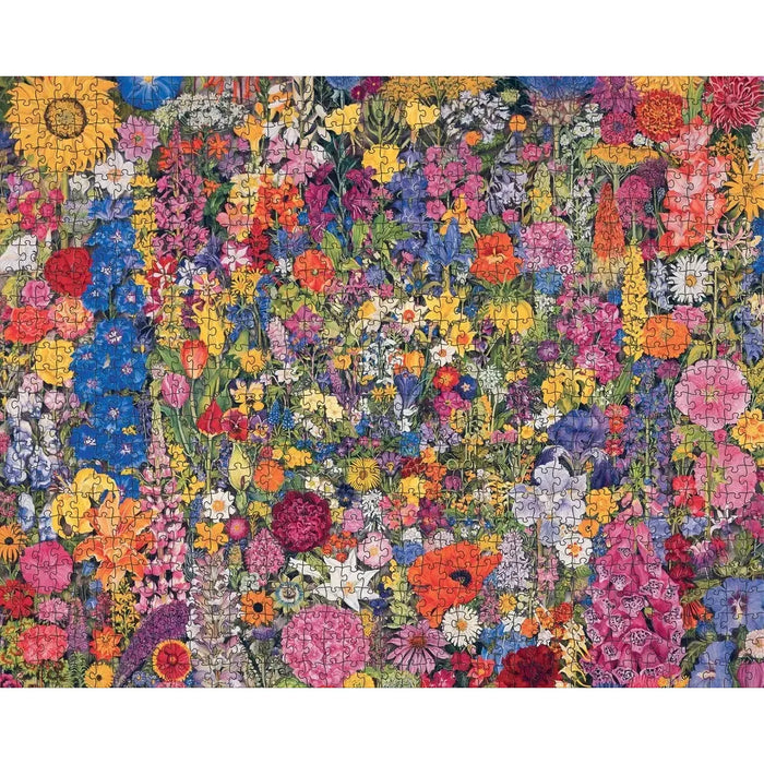 Flower Cycle by Rosalind Wise 1000 Piece Jigsaw Puzzle Pomegranate - for just $24.99! 