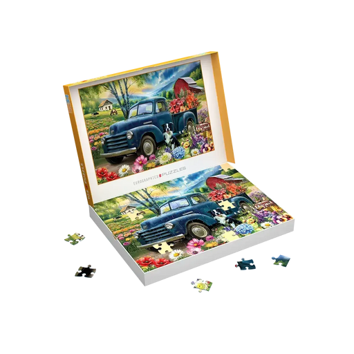 Flower Farm 104 Connecting Pieces Jigsaw Puzzle Eurographics - for just $19.99! 