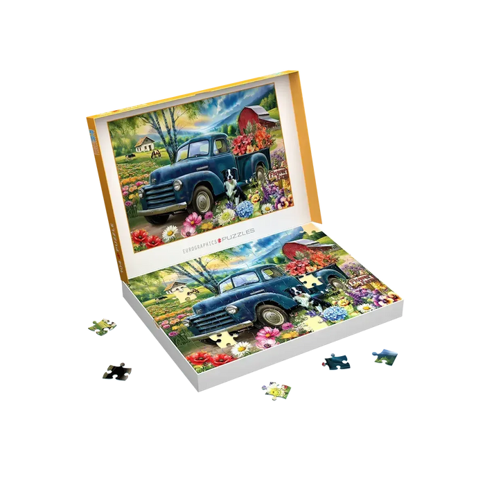 Flower Farm 104 Connecting Pieces Jigsaw Puzzle Eurographics - for just $19.99! 