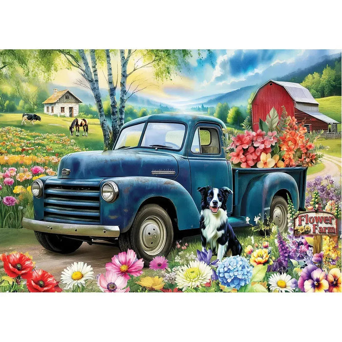 Flower Farm 104 Connecting Pieces Jigsaw Puzzle Eurographics - for just $19.99! 