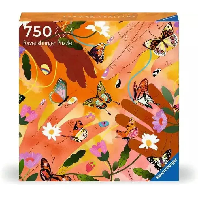 Flower Festival 750 Piece Jigsaw Puzzle Ravensburger - for just $19.99! 