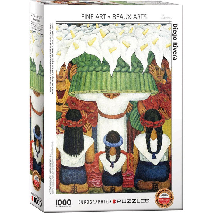 Flower Festival Feast of Santa Anita 1000 Piece Jigsaw Puzzle Eurographics - for just $21.99! 