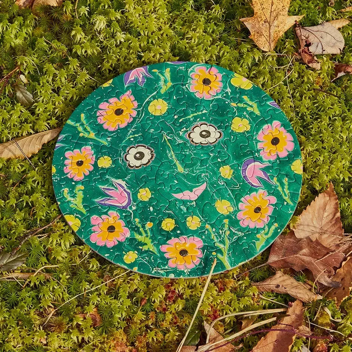 Flower Friend 81 Piece Round Jigsaw Puzzle Le Puzz - for just $24.99! 