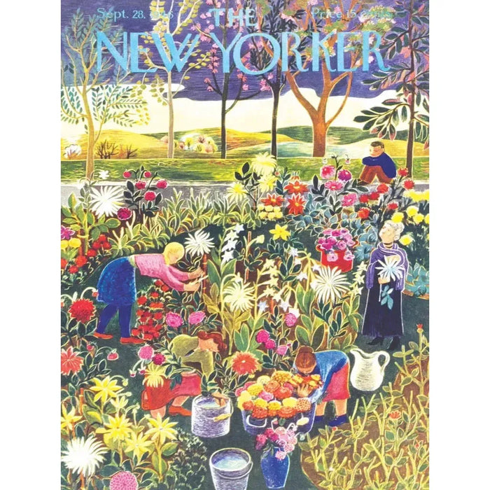Flower Garden 1000 Piece Jigsaw Puzzle NYPC - for just $28.99! 