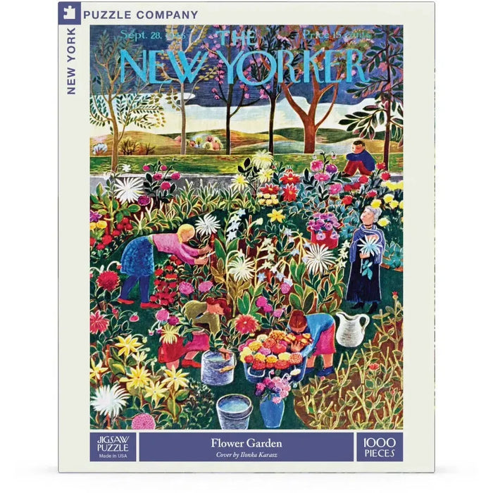 Flower Garden 1000 Piece Jigsaw Puzzle NYPC - for just $28.99! 