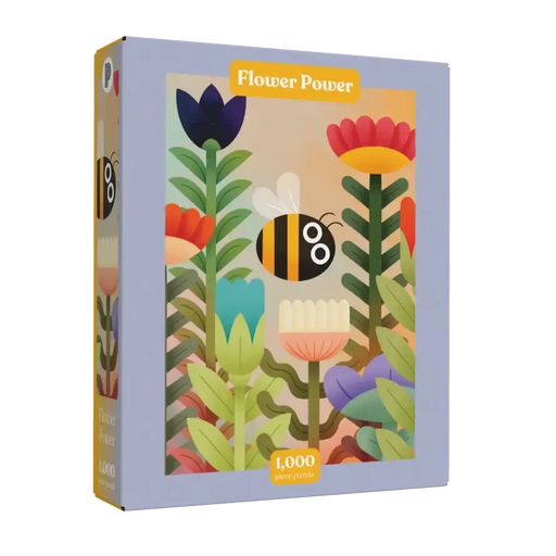 Flower Power 1000 Piece Jigsaw Puzzle Puzzledly - for just $24.99! 