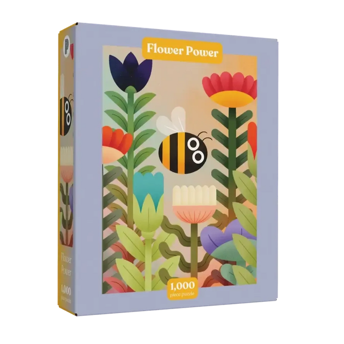 Flower Power 1000 Piece Jigsaw Puzzle Puzzledly - for just $24.99! 