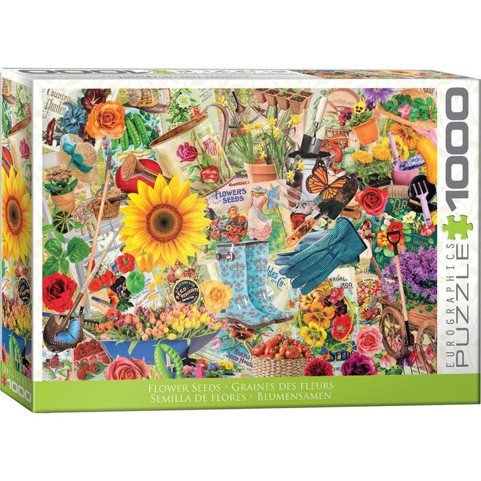 Flower Seeds 1000 Piece Jigsaw Puzzle Eurographics - for just $19.99! 