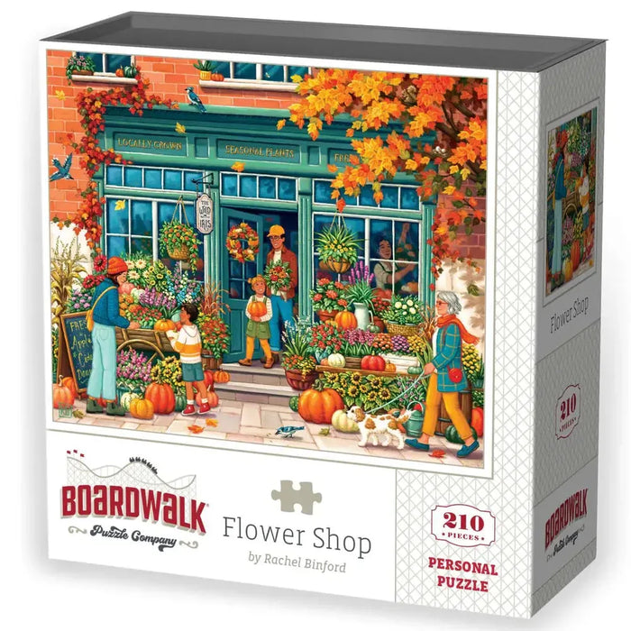 Flower Shop 210 Piece Jigsaw Puzzle Boardwalk - for just $11.99! 