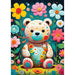 Flower Teddy 1000 Piece Jigsaw Puzzle Enjoy - for just $24.99! 