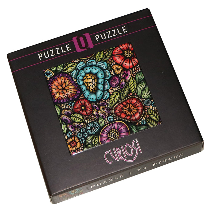 Flowers 72 Piece Pocket Jigsaw Puzzle Curiosi - for just $6.99! 