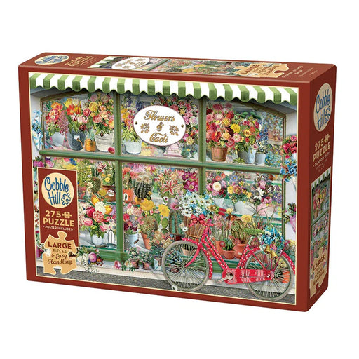 Flowers & Cacti Shop 275 Large Piece Jigsaw Puzzle Cobble Hill - for just $17.99! 