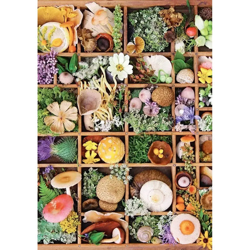 Flowers & Fungi 500 Piece Jigsaw Puzzle Insights - for just $17.99! 