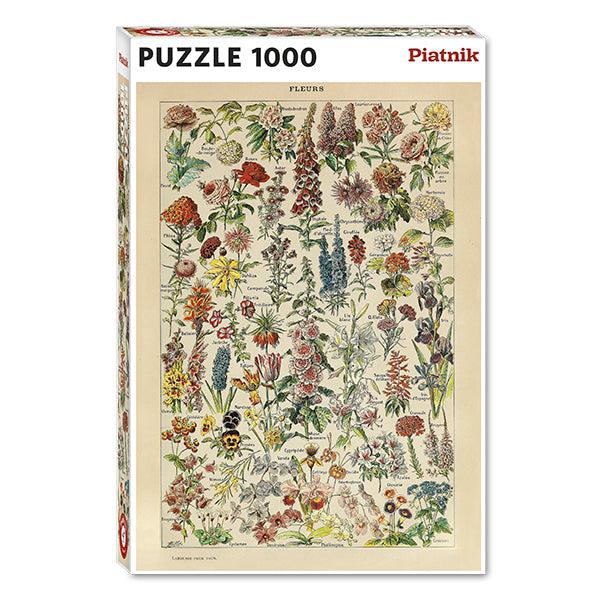 Flowers by Millot 1000 Piece Jigsaw Puzzle Piatnik - for just $24.99! 