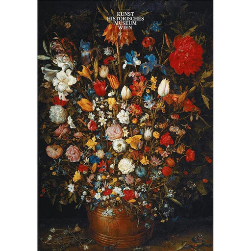 Flowers in a Wooden Vessel 1000 Piece Jigsaw Puzzle Piatnik - for just $24.99! 