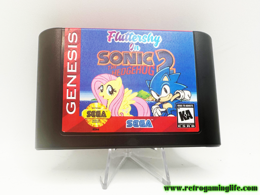 Flutterfly in Sonic the Hedgehog 2 Sega Genesis Repro Game Cart - for just $19.99! 