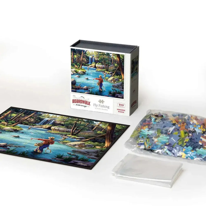 Fly Fishing 210 Piece Jigsaw Puzzle Boardwalk - for just $11.99! 