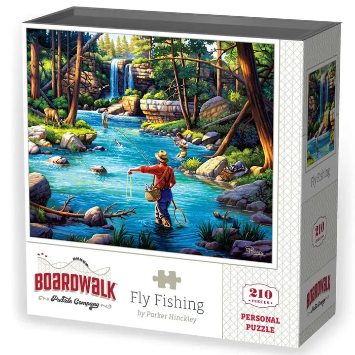 Fly Fishing 210 Piece Jigsaw Puzzle Boardwalk - for just $11.99! 