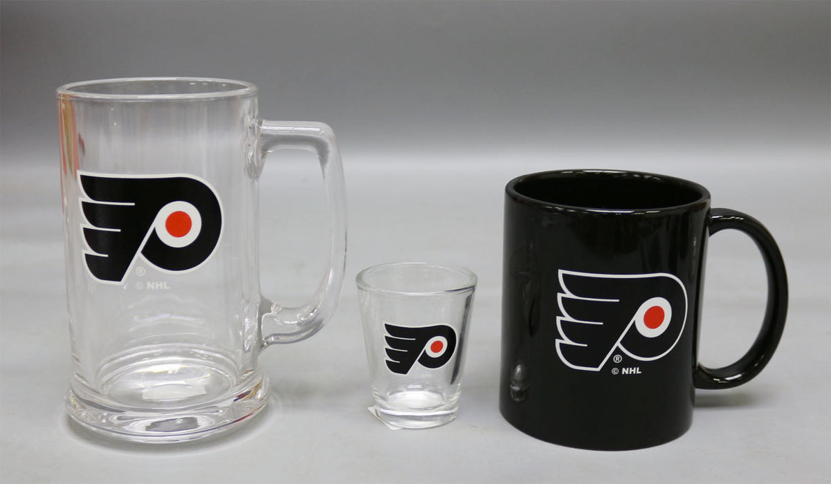 Philadelphia Flyers 3-Piece Glassware Gift Set - for just $34.99! 