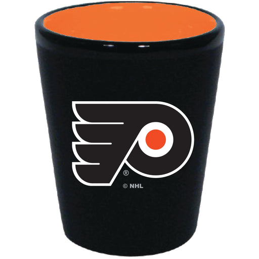 Philadelphia Flyers Matte Black/Inner Color Shot Glass - for just $9.99! 