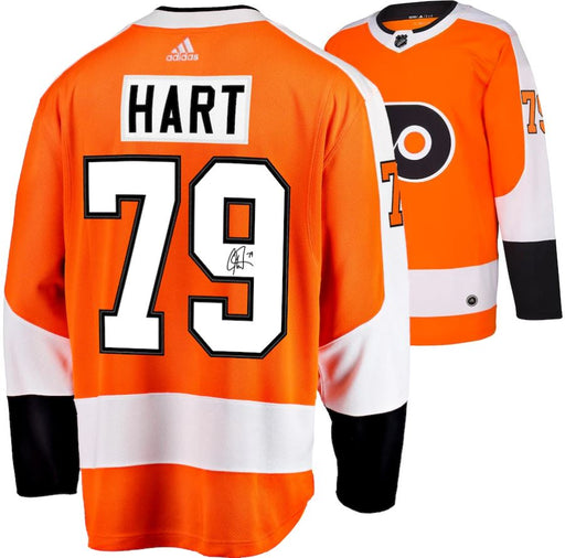 Carter Hart Philadelphia Flyers Autographed Hockey Breakaway Player Jersey - JSA Authenticated - for just $99! 