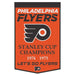 Philadelphia Flyers 24" x 38" Primary Wool Banner - for just $99.99! 