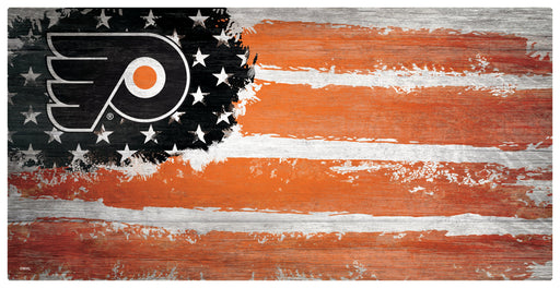 Philadelphia Flyers Team Flag Wooden Sign - for just $14.99! 