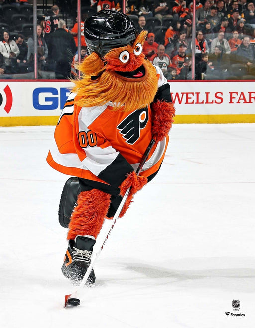 Gritty Skating Down the Ice Philadelphia Flyers 8" x 10" Hockey Mascot Photo - for just $9.99! 