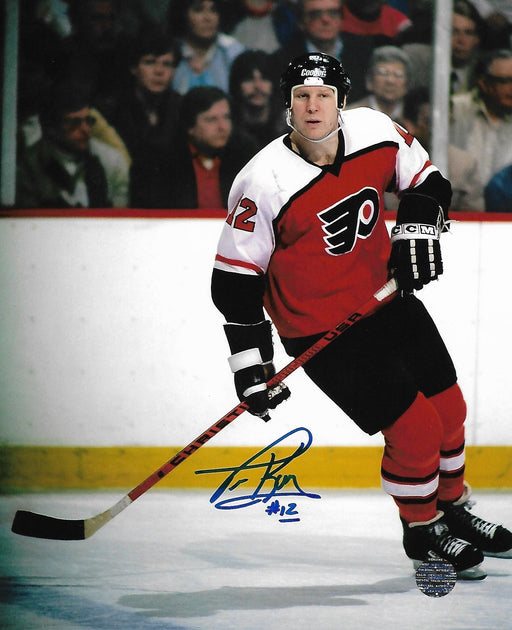 Tim Kerr in Action Philadelphia Flyers Autographed 8" x 10" Hockey Photo - for just $39.99! 