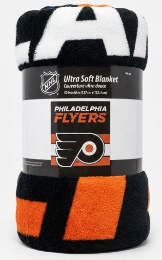 Philadelphia Flyers Ultra Soft 50" x 60" Blanket - for just $29.99! 
