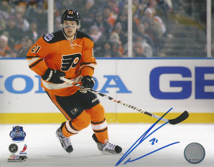 James Van Riemsdyk 2012 Winter Classic Autographed Philadelphia Flyers Hockey Photo - for just $12! 