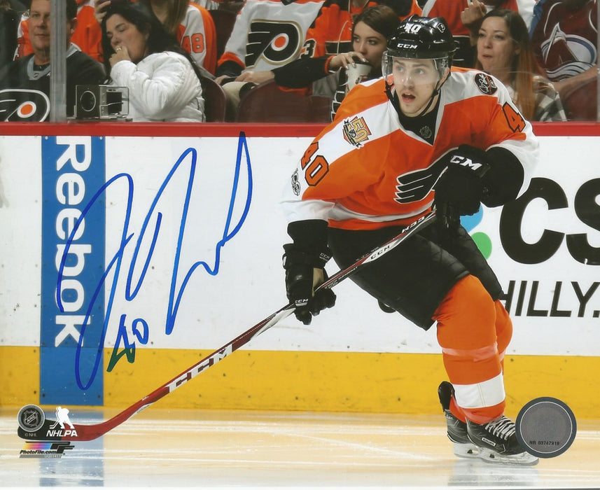 Jordan Weal in Action Autographed Philadelphia Flyers Hockey Photo - for just $5! 