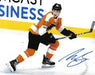 Morgan Frost in Action Autographed Philadelphia Flyers Hockey Photo - for just $9! 