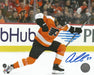 Oskar Lindblom First Goal Celebration Philadelphia Flyers Autographed 16" x 20" Hockey Photo - for just $29! 